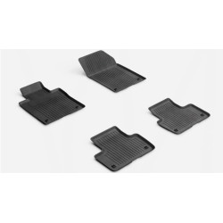 VOLVO XC60 dywaniki gumowe komplet Charcoal czarne RHD 32357461 OE