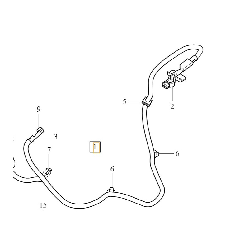VOLVO S60 V60 XC60 przewód...