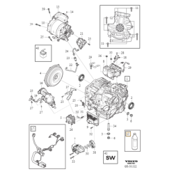 VOLVO TRANSMISSION OIL 32240419 OE