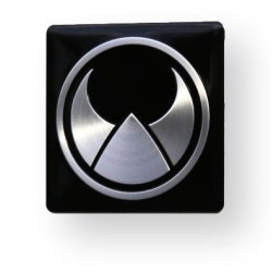 HEICO Volvo EX90 X90 XC60 XC40 EX30 V90 V60 V40 S90 S60 C40 emblemat tył Viking Helmet samoprzylepny 46x46mm