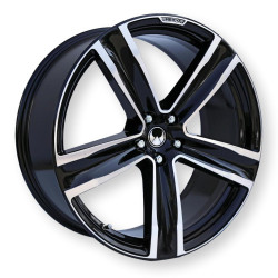 HEICO Volvo XC90 XC60 XC40 V90 V60 S90 S60 C40 felga aluminiowa 21" 5-ramienna czarna