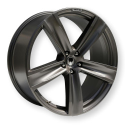 HEICO Volvo XC90 XC60 XC40 V90 V60 S90 S60 C40 felga aluminiowa 21" 5-ramienna tytanowa matowa