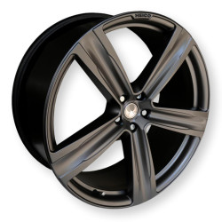 HEICO Volvo XC90 XC60 felga aluminiowa 22" 5-ramienna tytanowa matowa