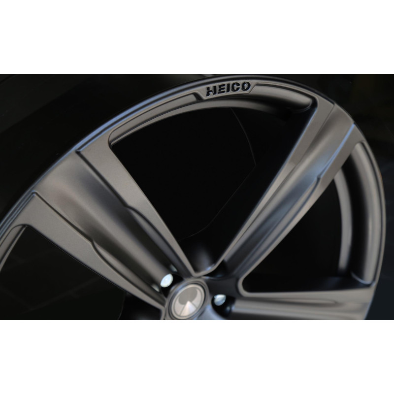 HEICO Volvo XC90 XC60 felga aluminiowa 22" 5-ramienna tytanowa matowa