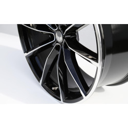 HEICO Volvo XC90 XC60 XC40 V90 V60 S90 S60 C40 felga aluminiowa 21" 10-ramienna czarna diamentowana