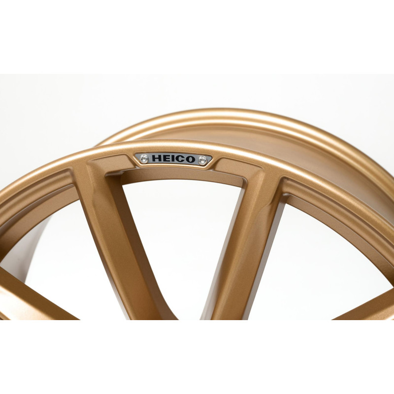 HEICO Volvo XC90 XC60 XC40 V90 V60 S90 S60 C40 felga aluminiowa 20" 10-ramienna złoty brąz mat