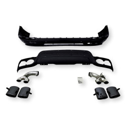 HEICO Volvo XC90 2016–2023.5 bodykit z dyfuzorem + końcówki wydechu T6 T8