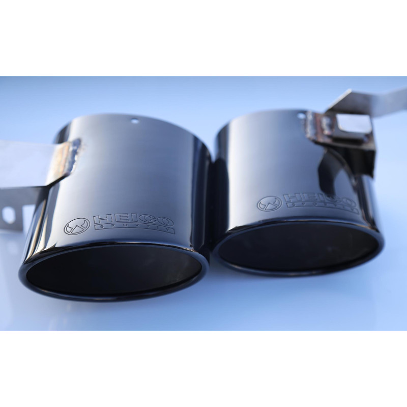 HEICO Volvo XC90 2016–2025 tylna dokładka z dyfuzorem + końcówki wydechu D4 D5 B5