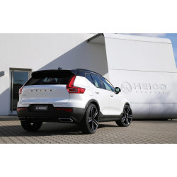HEICO Volvo XC90 XC60 XC40 EX30 V90 V60 V40 S90 S60 C40 emblemat tylny czarny wysoki połysk