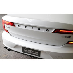 HEICO Volvo XC90 XC60 XC40 EX30 V90 V60 V40 S90 S60 C40 emblemat tylny czarny wysoki połysk