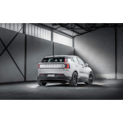 HEICO Volvo XC90 XC60 XC40 EX30 V90 V60 V40 S90 S60 C40 emblemat tylny czarny wysoki połysk
