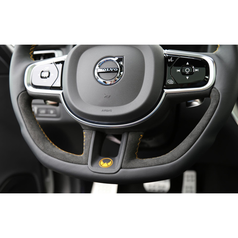 HEICO Volvo XC90 XC60 V90 V60 S90 S60 kierownica sportowa skóra Alcantara złoty