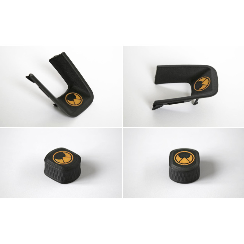 HEICO Volvo XC90 XC60 V90 V60 S90 S60 kierownica sportowa skóra Alcantara złoty