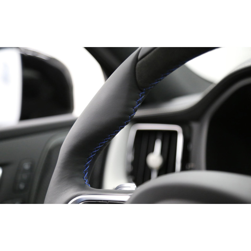 HEICO Volvo XC90 XC60 V90 V60 S90 S60 kierownica sportowa skóra Alcantara niebieski