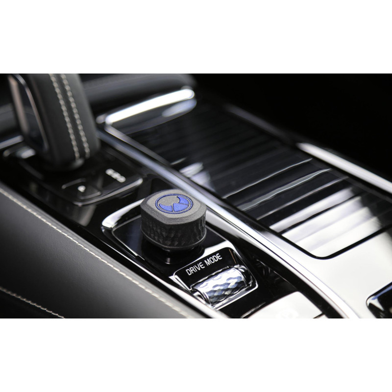 HEICO Volvo XC90 XC60 V90 V60 S90 S60 kierownica sportowa skóra Alcantara niebieski