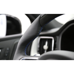 HEICO Volvo XC90 XC60 V90 V60 S90 S60 kierownica sportowa skóra Alcantara niebieski łopatki