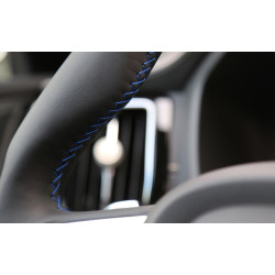 HEICO Volvo XC90 XC60 V90 V60 S90 S60 kierownica sportowa skóra Alcantara niebieski łopatki