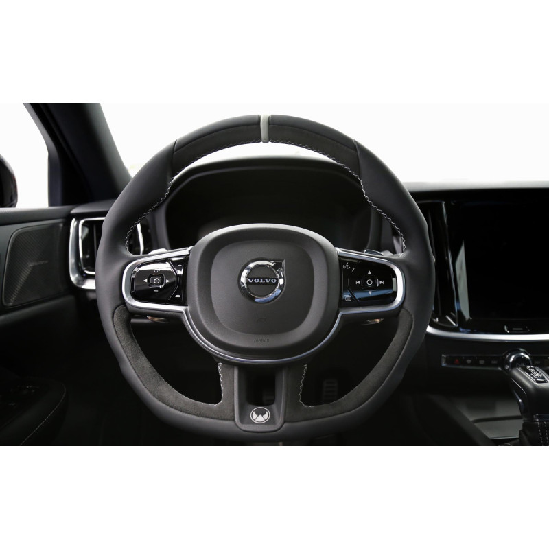 HEICO Volvo XC90 XC60 V90 V60 S90 S60 kierownica sportowa skóra Alcantara srebrna