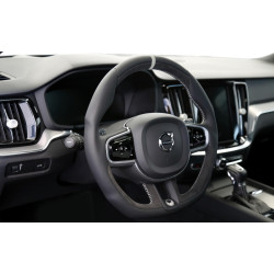 HEICO Volvo XC90 XC60 V90 V60 S90 S60 kierownica sportowa skóra Alcantara srebrna