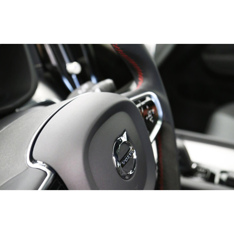 HEICO Volvo XC90 XC60 V90 V60 S90 S60 kierownica sportowa skóra Alcantara czerwony