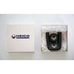 HEICO Volvo XC90 XC60 V90 V60 S90 S60 kierownica sportowa skóra Alcantara srebrna