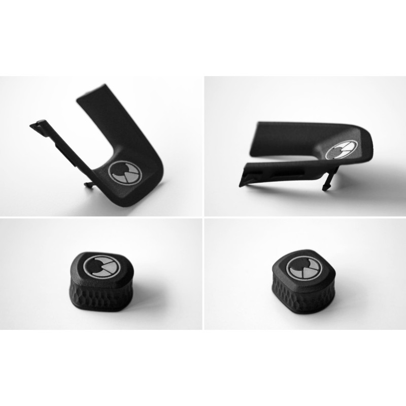 HEICO Volvo XC90 XC60 V90 V60 S90 S60 kierownica sportowa skóra Alcantara srebrna łopatki