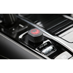 HEICO Volvo XC90 XC60 V90 V60 S90 S60 kierownica sportowa skóra Alcantara czerwony