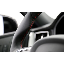 HEICO Volvo XC90 XC60 V90 V60 S90 S60 kierownica sportowa skóra Alcantara czerwony łopatki