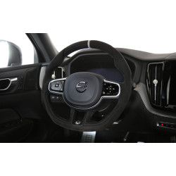HEICO Volvo XC90 XC60 V90 V60 S90 S60 kierownica sportowa Alcantara srebrny łopatki