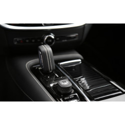 HEICO Volvo XC90 XC60 V90 V60 S90 S60 zestaw przycisk start i obejma kierownicy srebrny