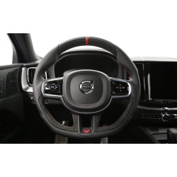 HEICO Volvo XC90 XC60 V90 V60 S90 S60 zestaw przycisk start i obejma kierownicy czerwony