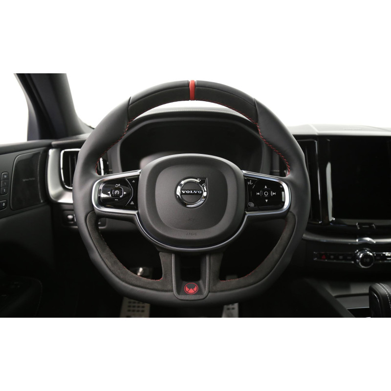 HEICO Volvo XC90 XC60 V90 V60 S90 S60 zestaw przycisk start i obejma kierownicy czerwony