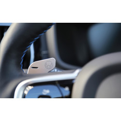 HEICO Volvo XC90 XC60 V90 V60 S90 S60 łopatki zmiany biegów aluminiowe srebrne