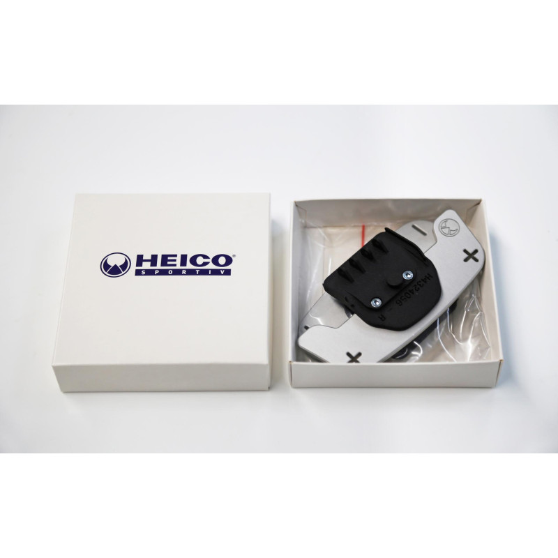 HEICO Volvo XC90 XC60 V90 V60 S90 S60 łopatki zmiany biegów aluminiowe srebrne