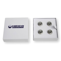 HEICO Volvo XC90 XC60 V90 V60 S90 S60 pokrętła nawiewów aluminiowe komplet przód