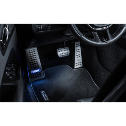 HEICO Volvo XC90 XC60 V90 V60 S90 S60 nakładki pedałów aluminiowe automat