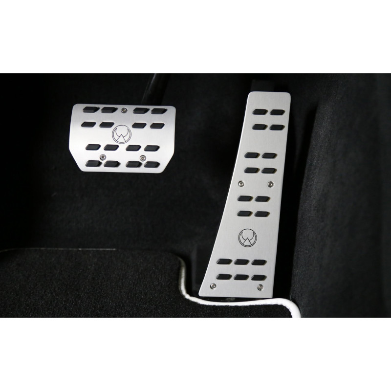 HEICO Volvo XC90 XC60 V90 V60 S90 S60 nakładki pedałów aluminiowe automat