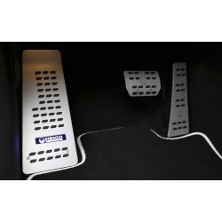 HEICO Volvo XC90 XC60 V90 V60 S90 S60 podnóżek aluminiowy podświetlany