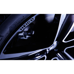 HEICO Volvo XC60 XC40 V90 CC 22" felga aluminiowa 5-ramienna czarna diamentowa