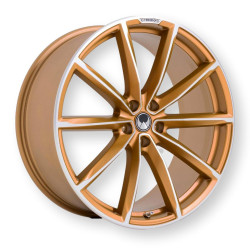 HEICO Volvo XC90 XC60 XC40 V90 V60 S90 S60 C40 21" felga aluminiowa 10-ramienna złotobrązowa matowa