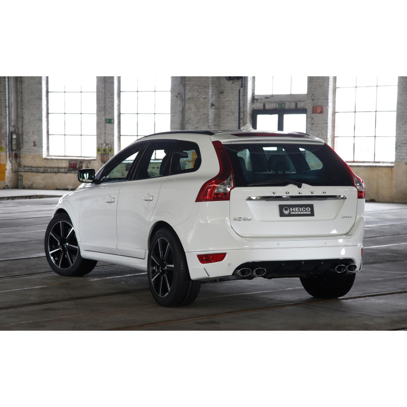 HEICO Volvo XC60 sportowy układ wydechowy czterorurowy D3 D4