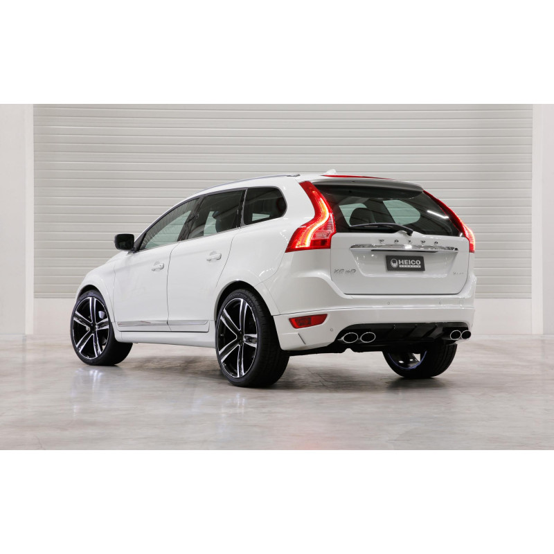 HEICO Volvo XC60 sportowy układ wydechowy czterorurowy D3 D4