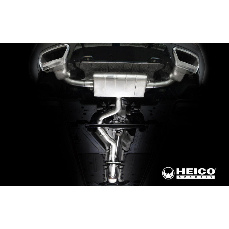 HEICO Volvo XC40 sportowy układ wydechowy aktywny T4 T5