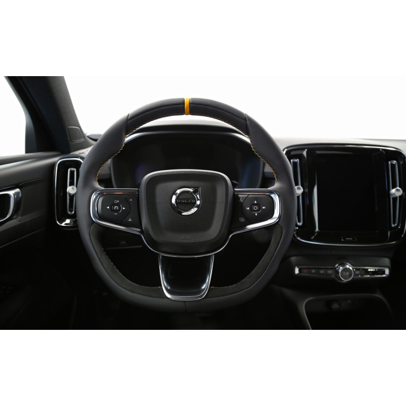 HEICO Volvo XC40 C40 kierownica sportowa skóra + alcantara antracyt/złoty