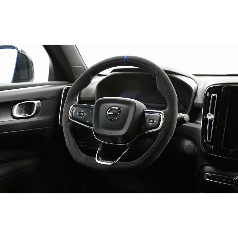HEICO Volvo XC40 C40 kierownica sportowa alcantara antracyt/niebieski