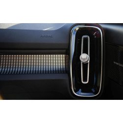 HEICO Volvo XC40 C40 pokrętła nawiewów aluminiowe 4szt