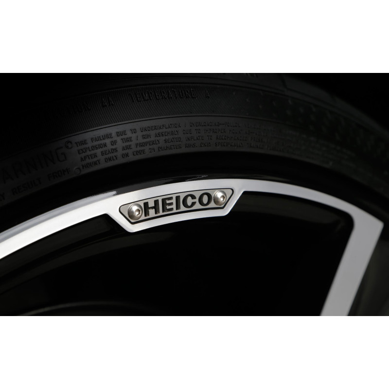 HEICO Volvo EX30 21" felga aluminiowa 5-ramienna czarno-diamentowana