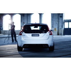 HEICO Volvo V60 S60 dyfuzor + układ wydechowy 4 końcówki D6