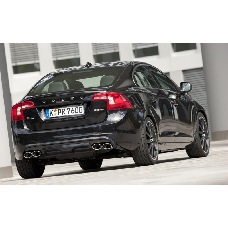 HEICO Volvo V60 2011–2018 dyfuzor + układ wydechowy 4 końcówki D4