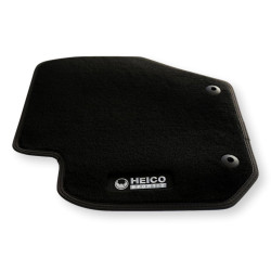 HEICO Volvo V60 S60 dywaniki welurowe z haftowanym logo antracyt RHD